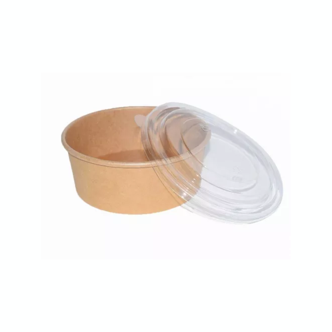 Bio-Salads con Tapa Transparente 1000ml - 50 unid