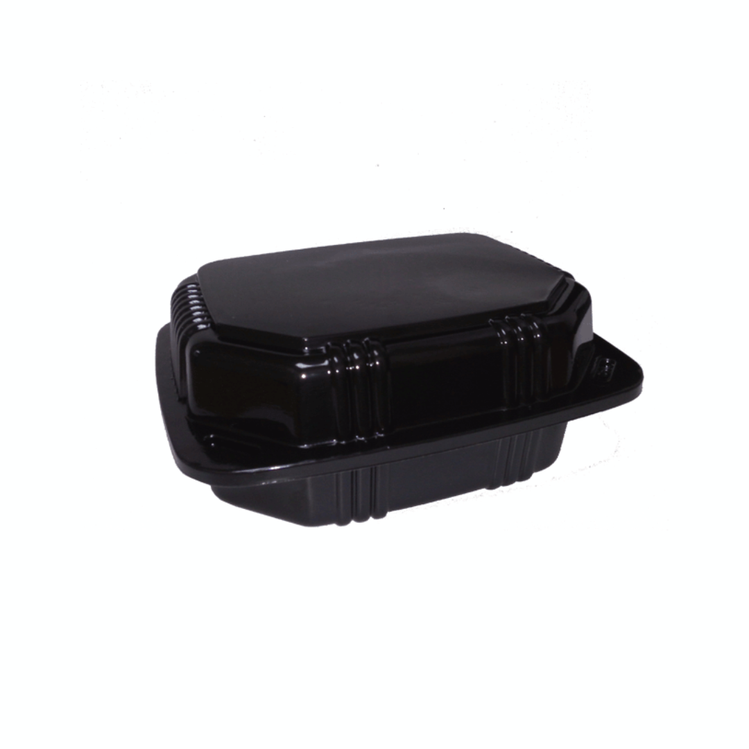 Deligourmet 11G Térmico Negro con división - 50 unidades