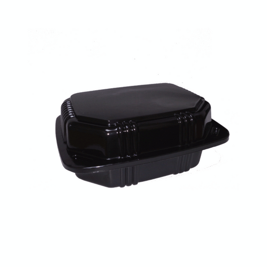 Deligourmet 11G Térmico Negro con división - 100 unidades - EKO-EMPAQUES18