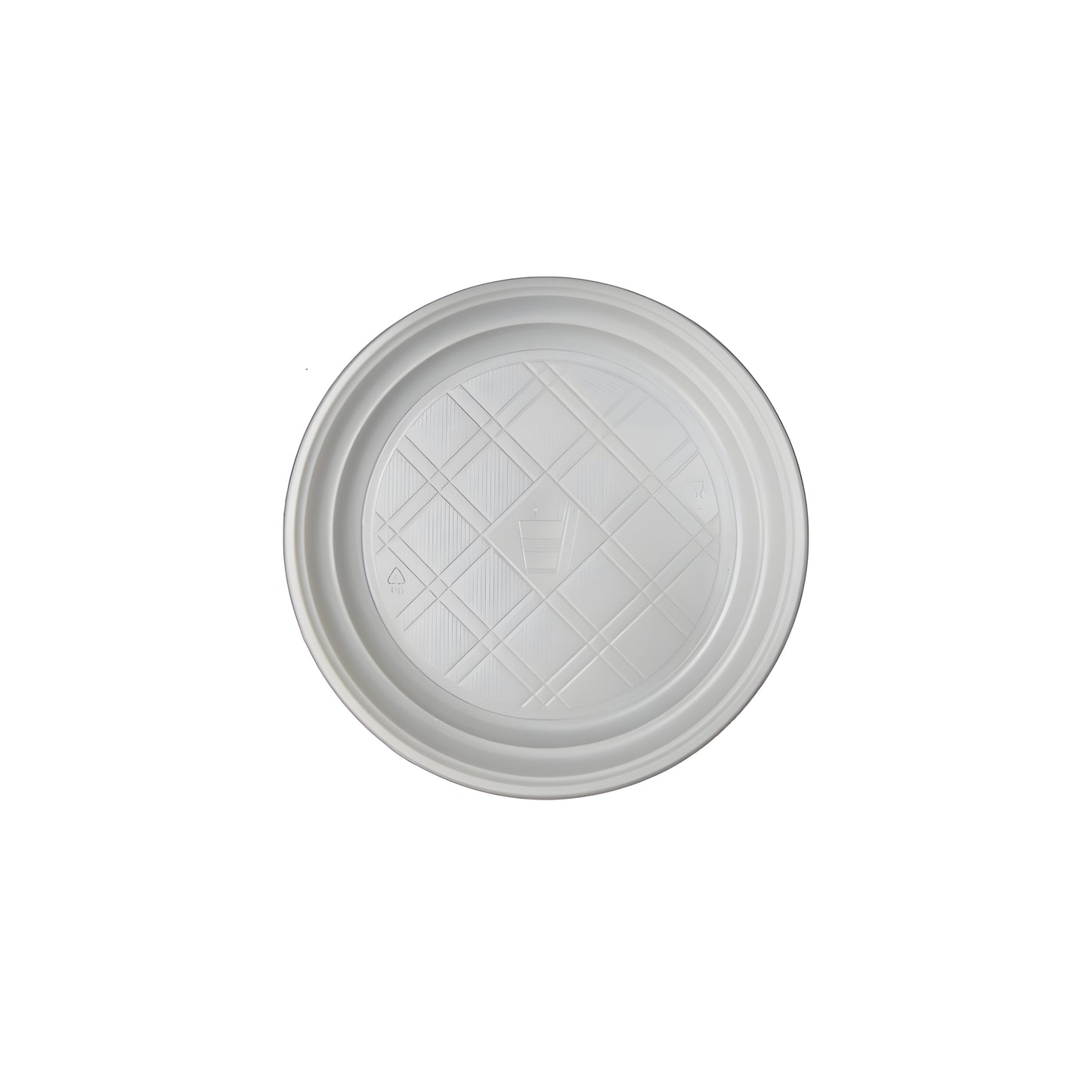 Platos Plásticos Blancos 8" (20 cm) - 500 Unidades