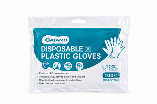 Guantes Plásticos Desechables