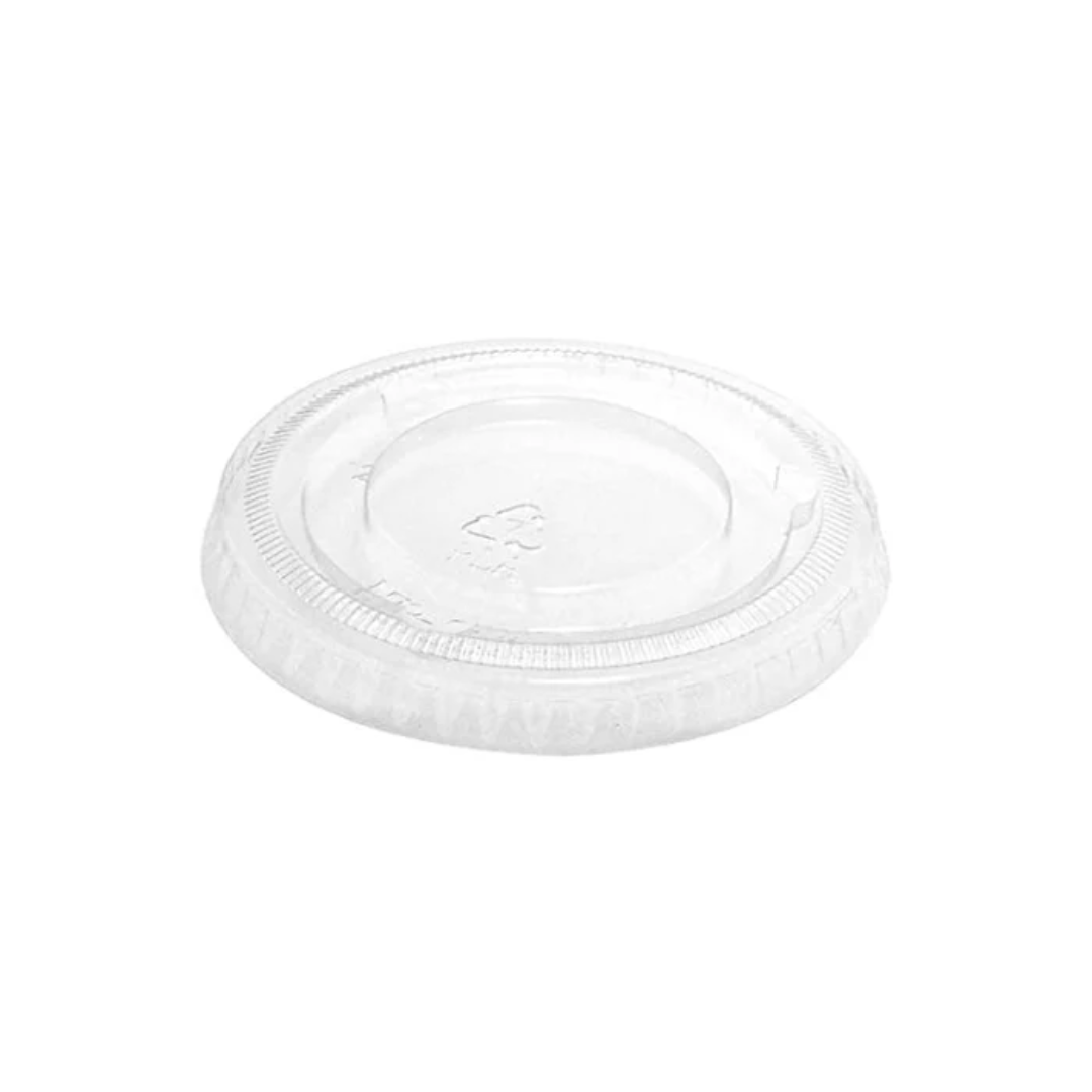 Tapa Salseras Plásticas Transparente - 1-2 oz (Caja 25 x 100 Unds)