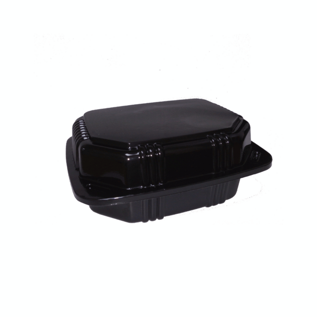 Deligourmet 11G Térmico Negro con división - 100 unidades - EKO-EMPAQUES18