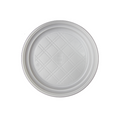 Platos Plásticos Blancos 9" (22 cm) - 500 Unidades - EKO-EMPAQUES18