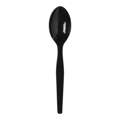 Cuchara Plástica Negra
