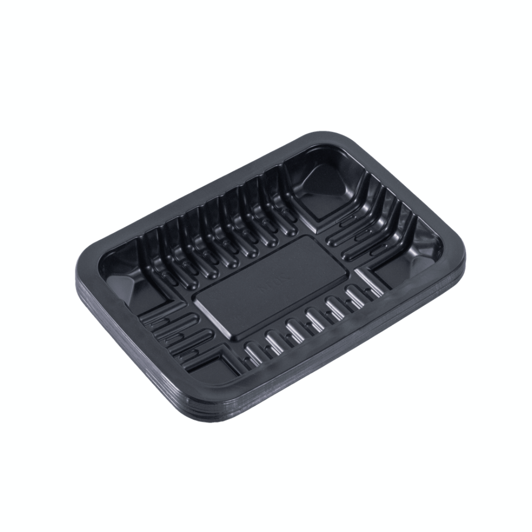 Bandeja Ecotray Negra 100 Unid