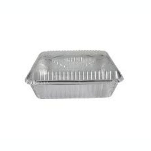 Bandeja Aluminio con Tapa Transparente 125 Und - EKO-EMPAQUES18