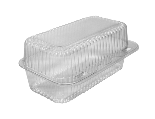 Deligourmet Rectangular PET Transparente - 200 unidades