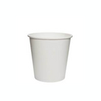 Vaso con tapa 7 oz Blanco