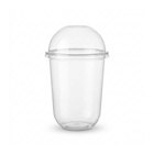 Vasos tipo U con Tapa Tipo Domo