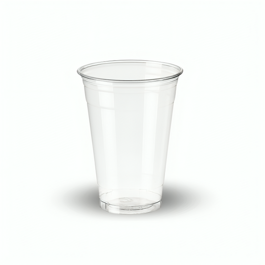 Vasos plásticos transparente 12 Oz 25 Unid