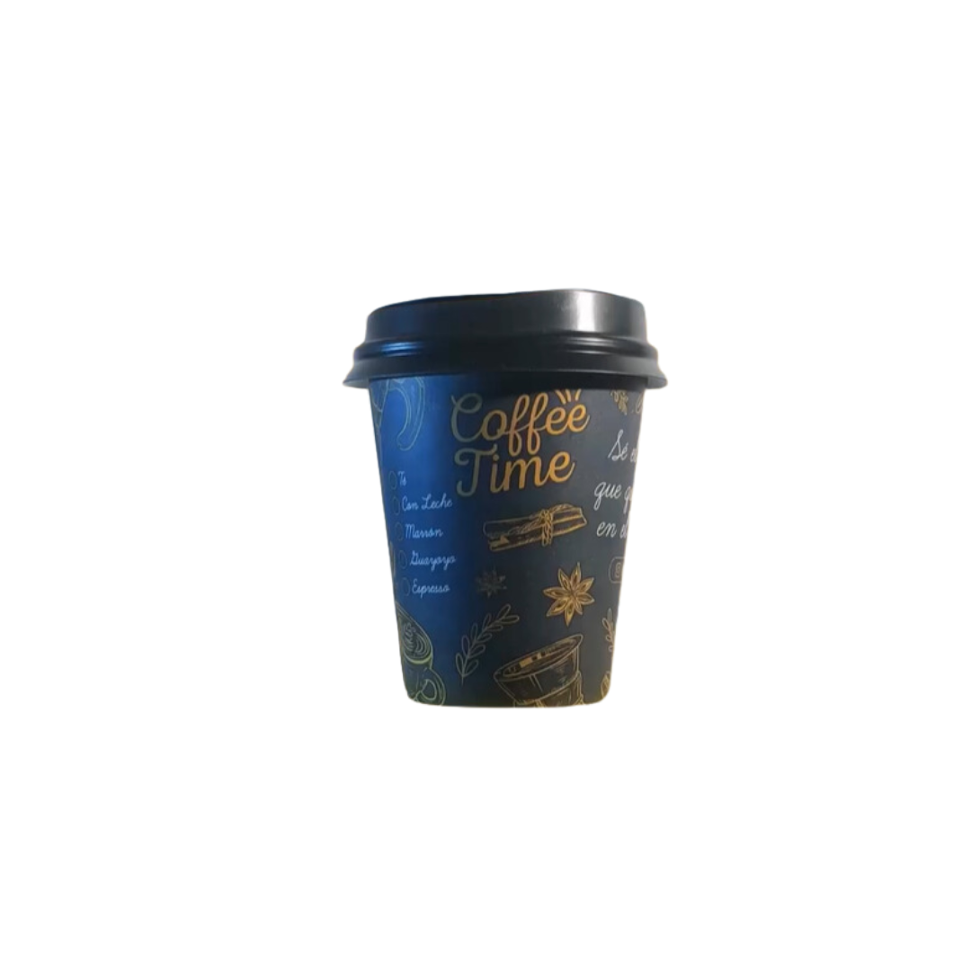 Vasos para bebidas calientes 4 oz LUXURY - 1000 unidades - EKO-EMPAQUES18