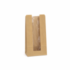 Bolsas Kraft Fondo Cuadrado con Ventana