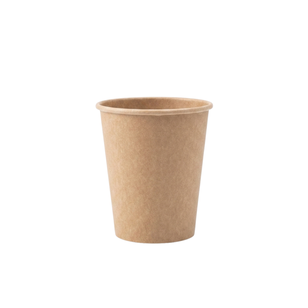 Vaso con tapa 7 oz Kraft