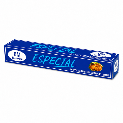Papel Aluminio Extra Fuerte 6M