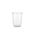 Vaso tipo U 12 oz sin tapa PET transparente - EKO-EMPAQUES