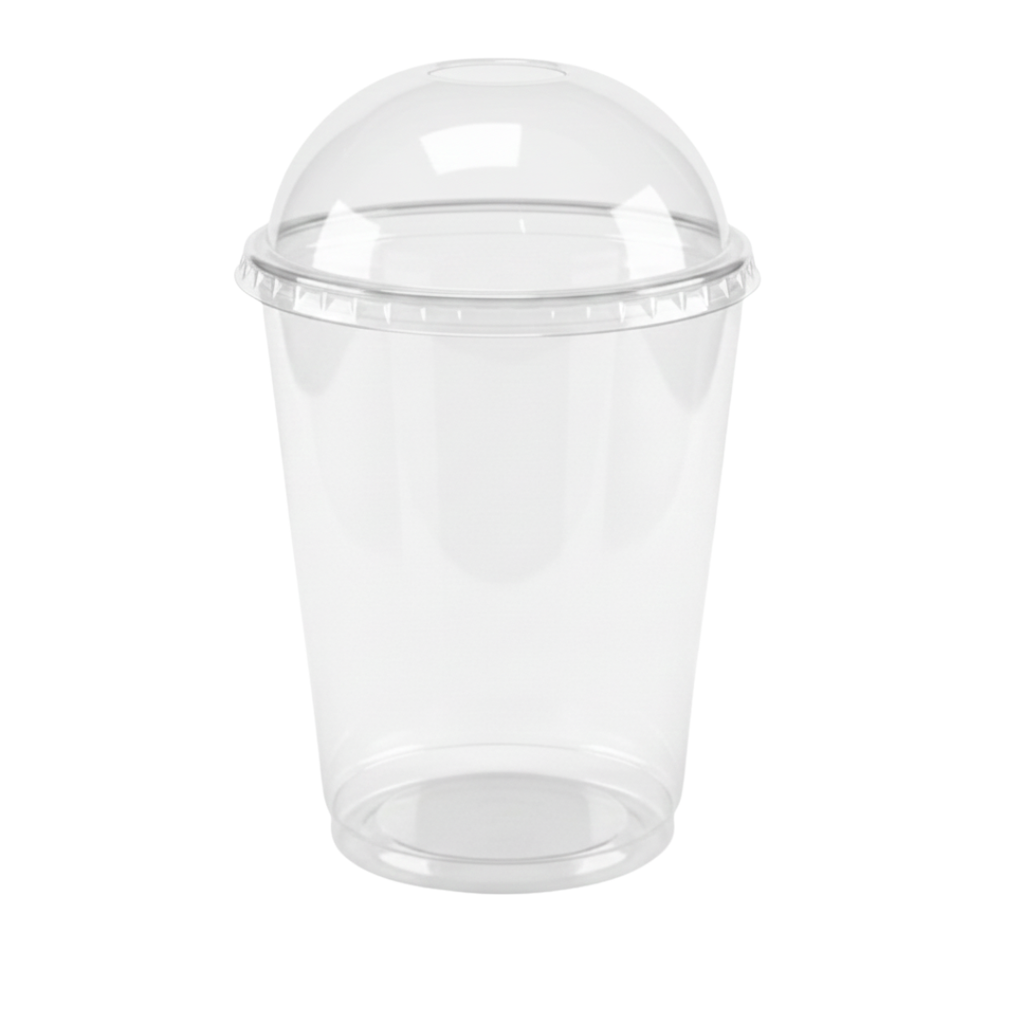 Vasos 12oz con Tapa Domo